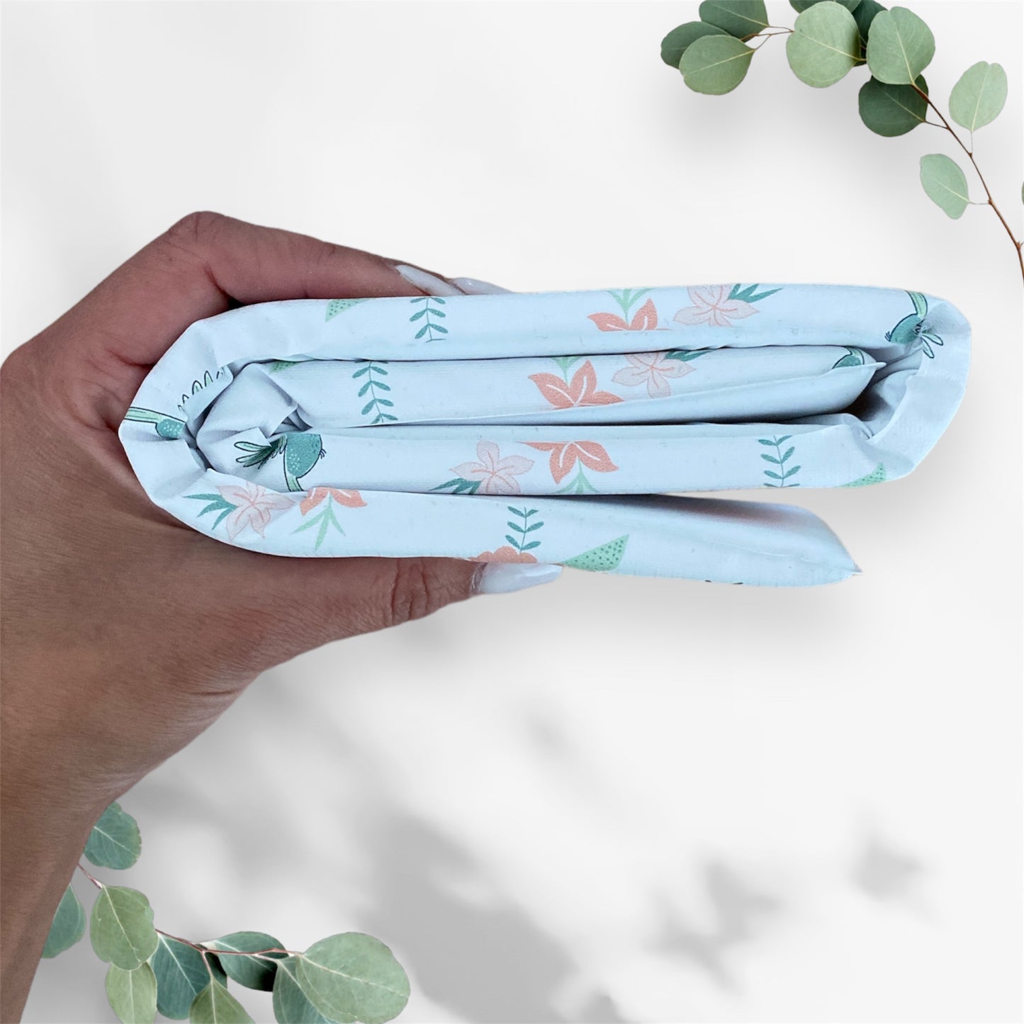 Pastel Rainforest Baby Travel Changing Mat