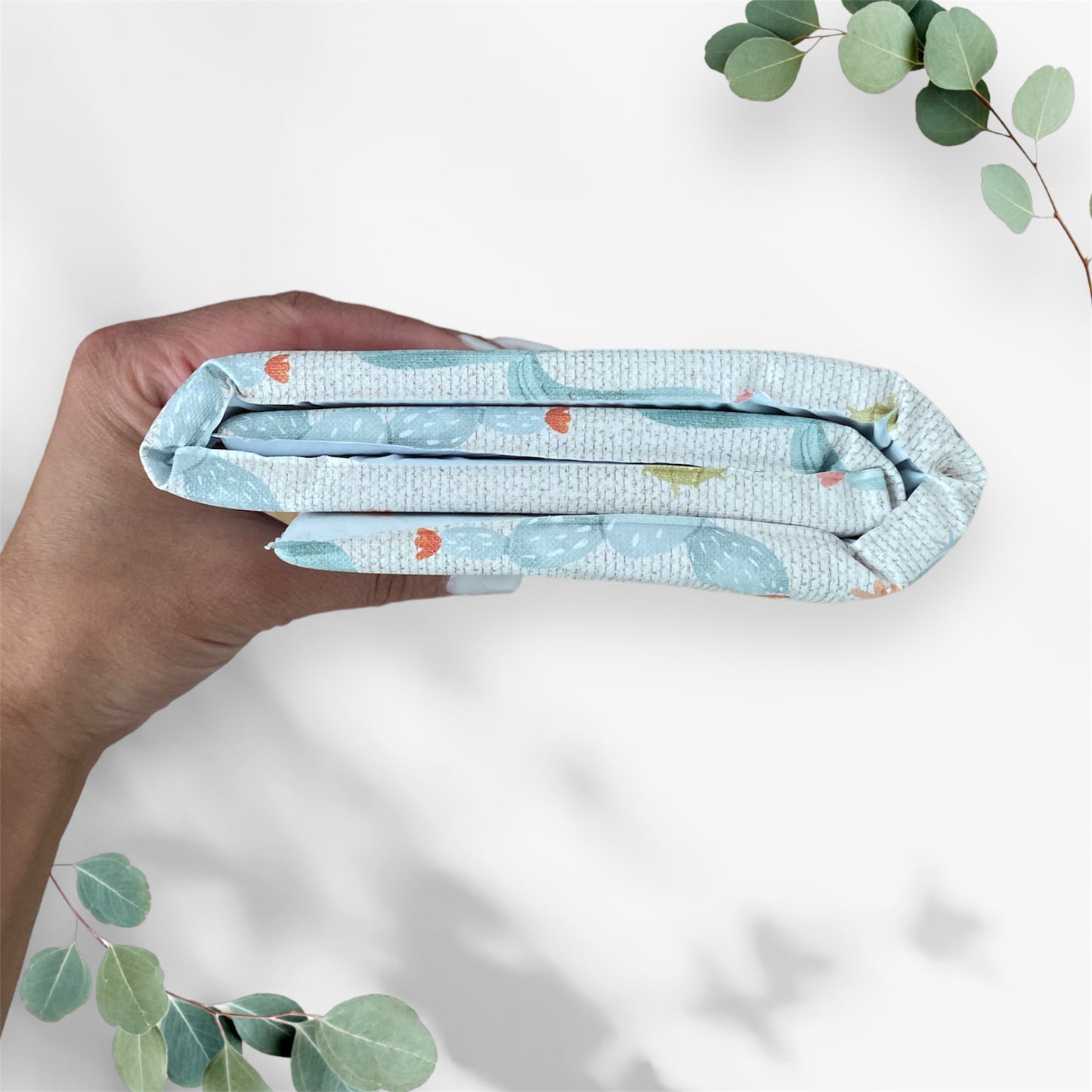 Pastel Desert Cactus Baby Travel Changing Mat