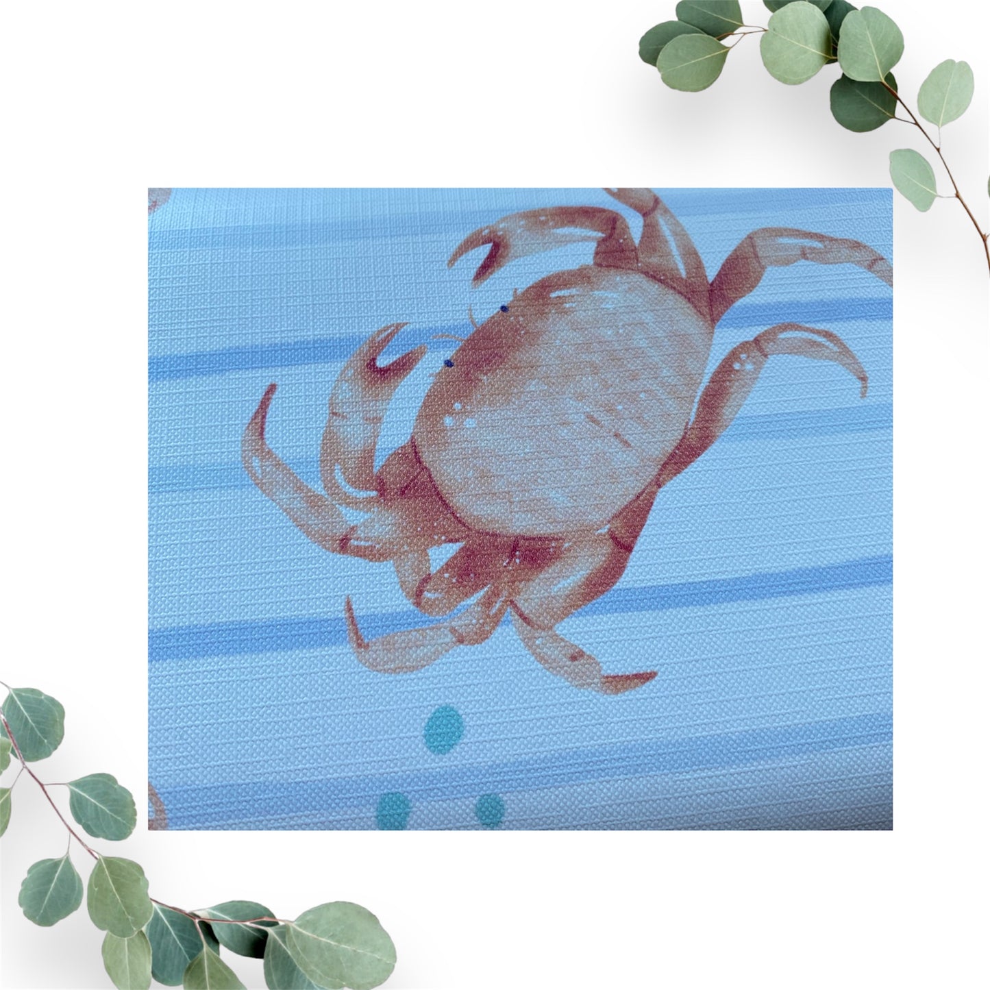 Crabbin' around Baby Travel Changing Mat
