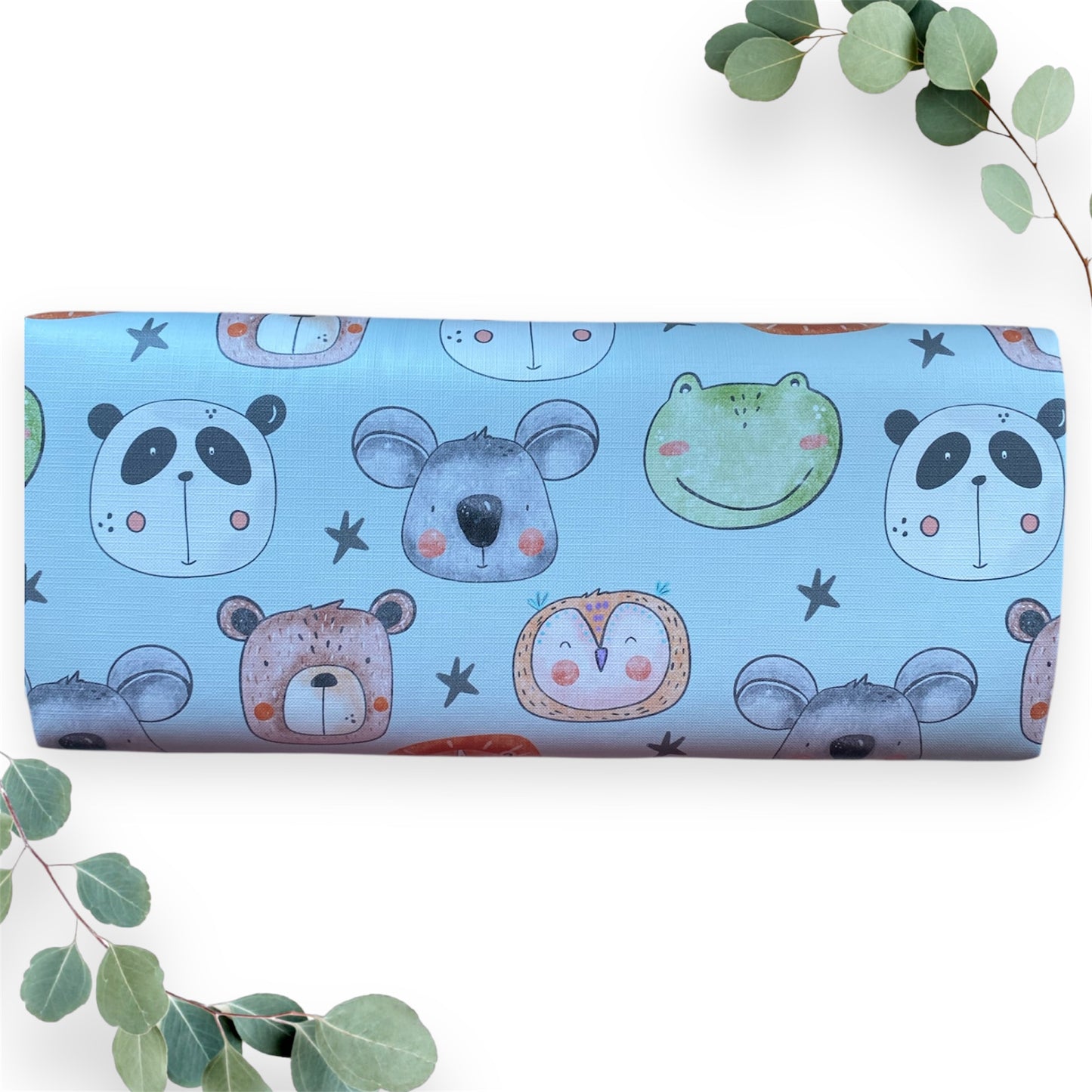 Animal Fat Faces Baby Travel Changing Mat