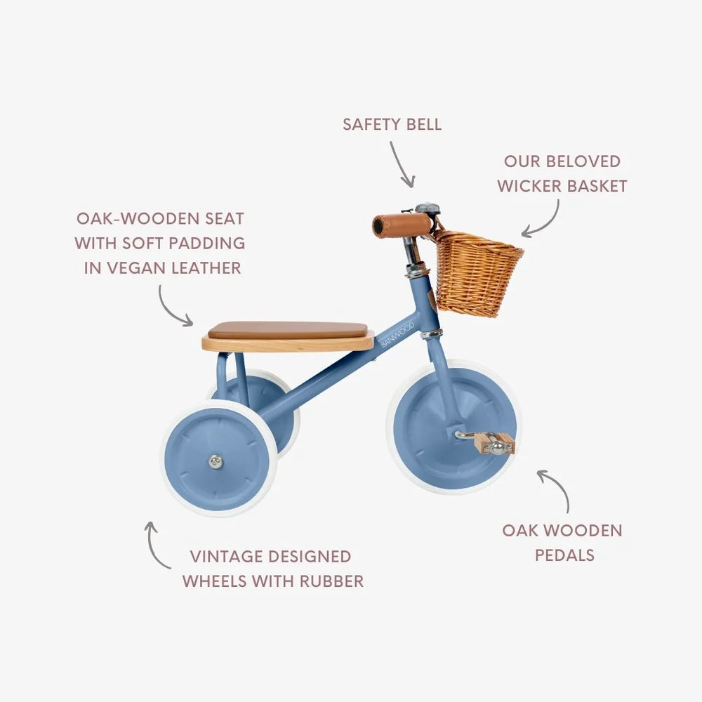 Banwood Vintage Trike Blue