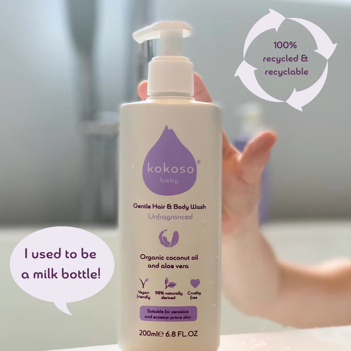 Kokoso Hair and Body Wash Unfragranced