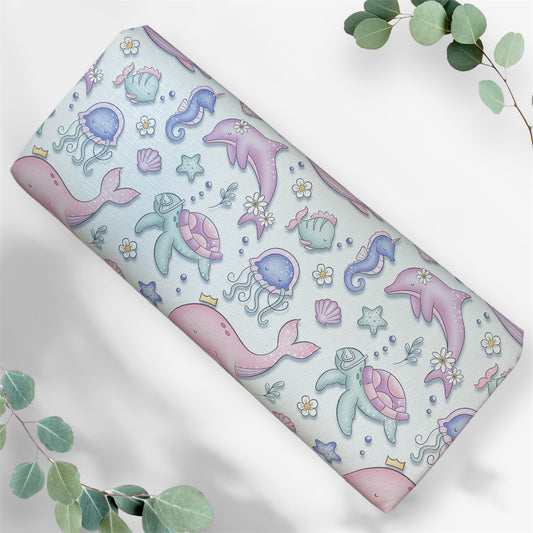 Pastel Seascape Travel Changing Mat