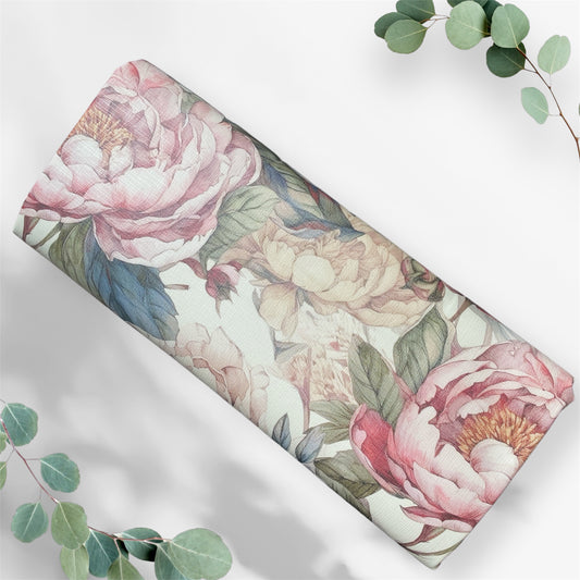 Georgian Peony Baby Travel Changing Mat