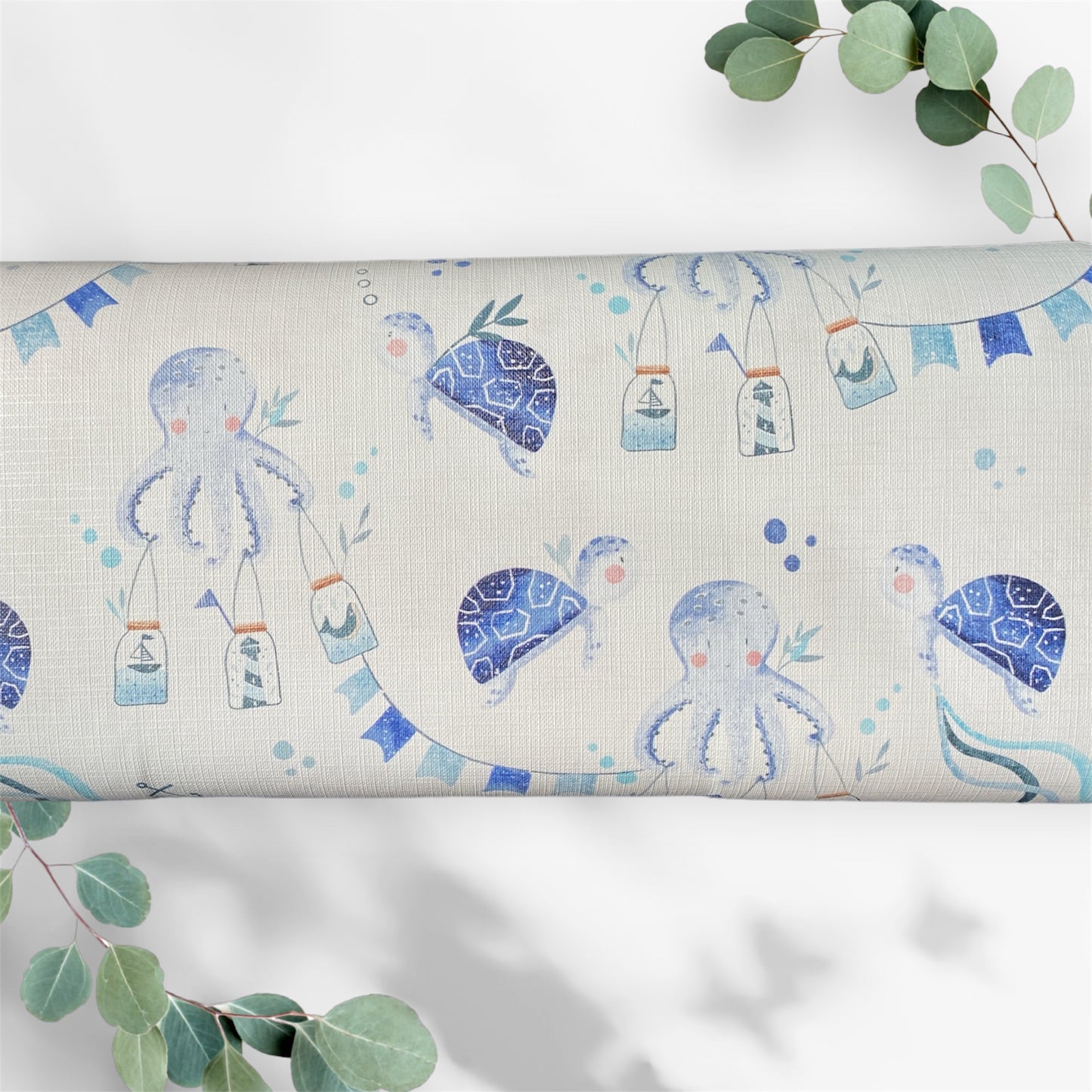 Ottilli Ocean Life Baby Travel Changing Mat