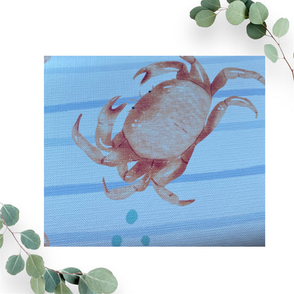 Crabbin' around Baby Travel Changing Mat
